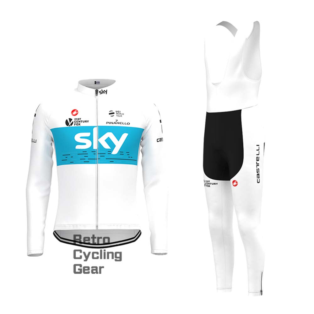 2018 white sky Retro Short Sleeve Cycling Kits