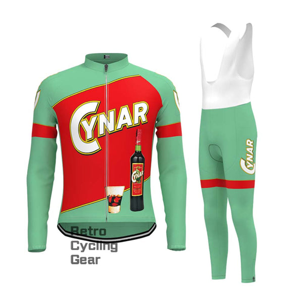 1965 CYNAR Retro Long Sleeve Cycling Kits