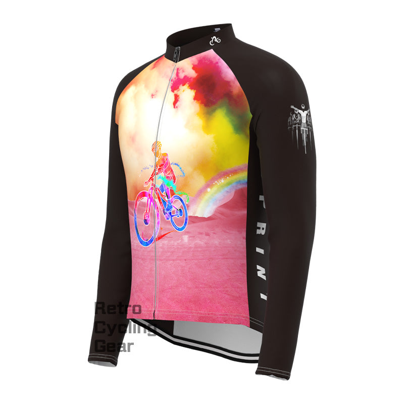 Rainbow Fleece Long Sleeve Jersey