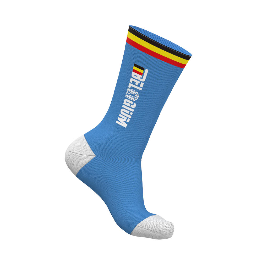 Belgium Retro Cycling Socks