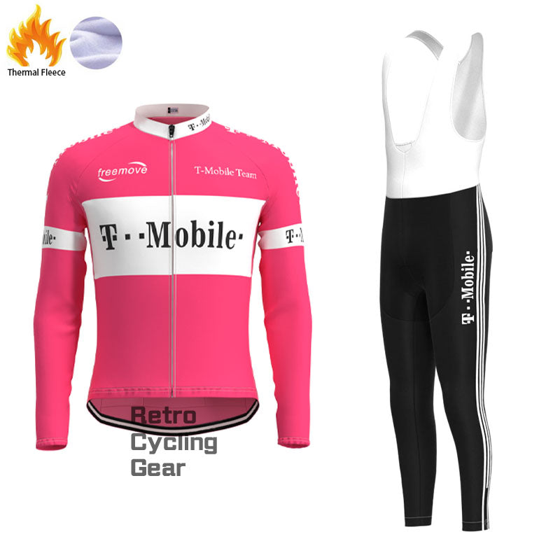 T-Mobile Fleece Retro Long Cycling Kits