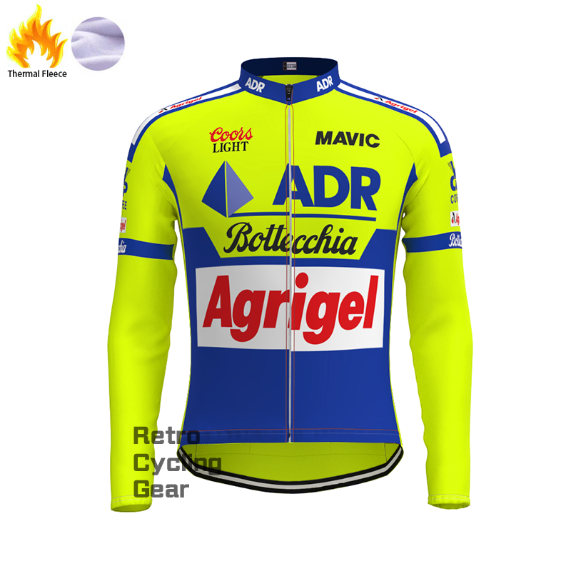 1989 ADR Fleece Retro Long Sleeves Jerseys