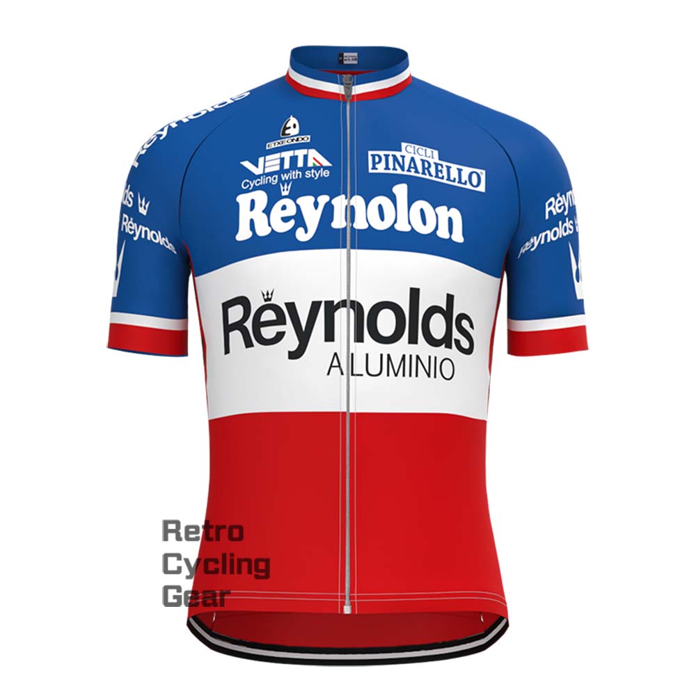 1990s Reynolds Retro Short Sleeve Cycling Jersey