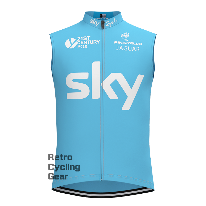 Blue sky Retro Short Sleeve Cycling Kits