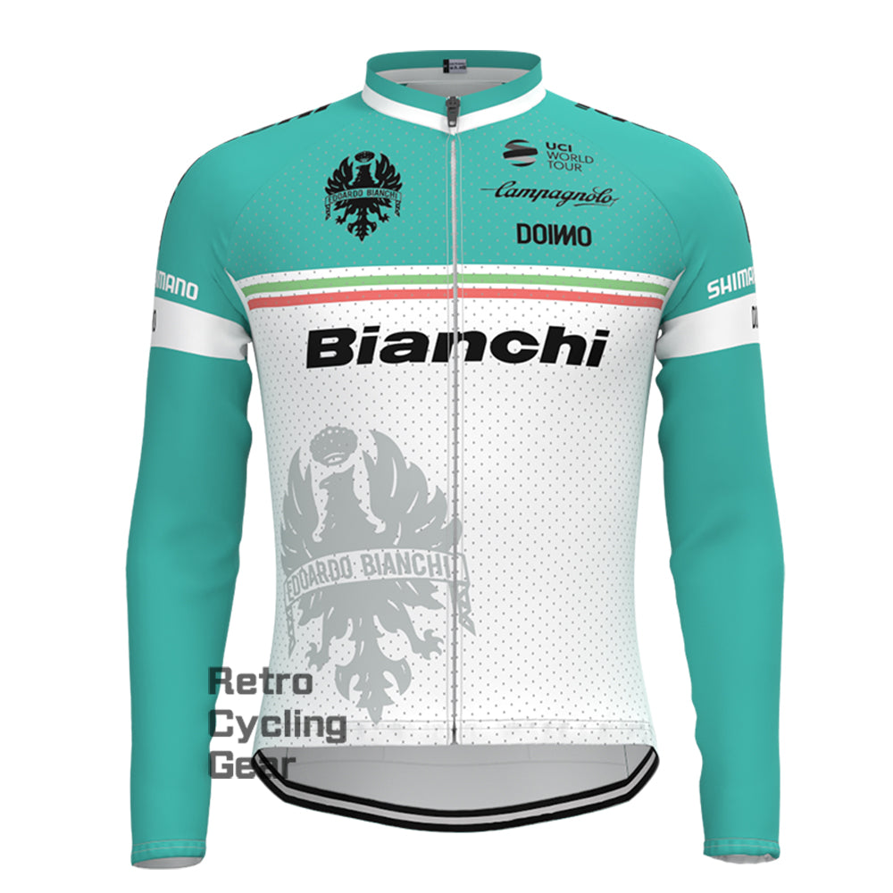 blue Bianchi Short Sleeve Cycling Kits