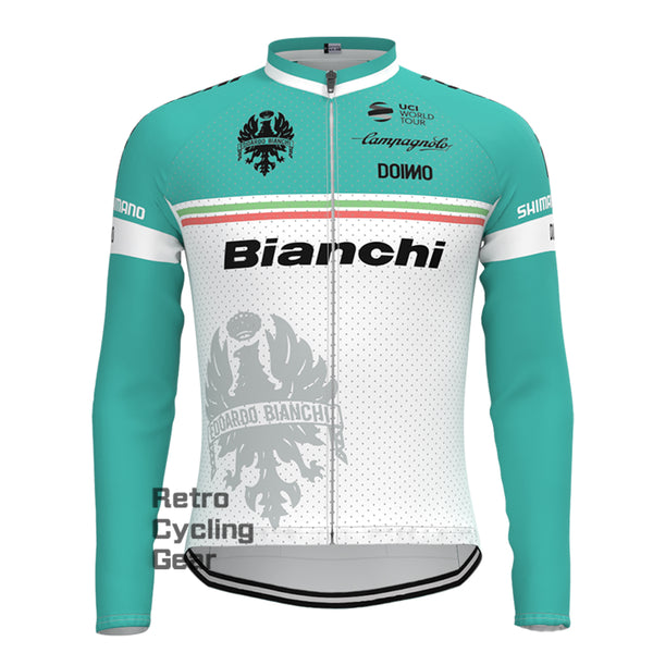 blue Bianchi Long Sleeve Jersey