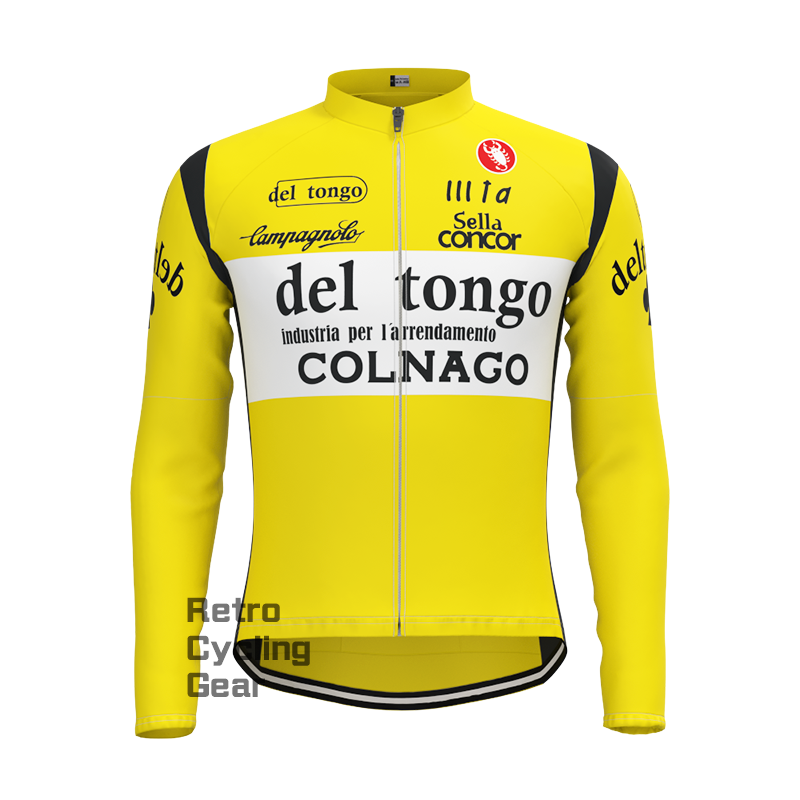 1983 del tongo Retro Short Sleeve Cycling Kits