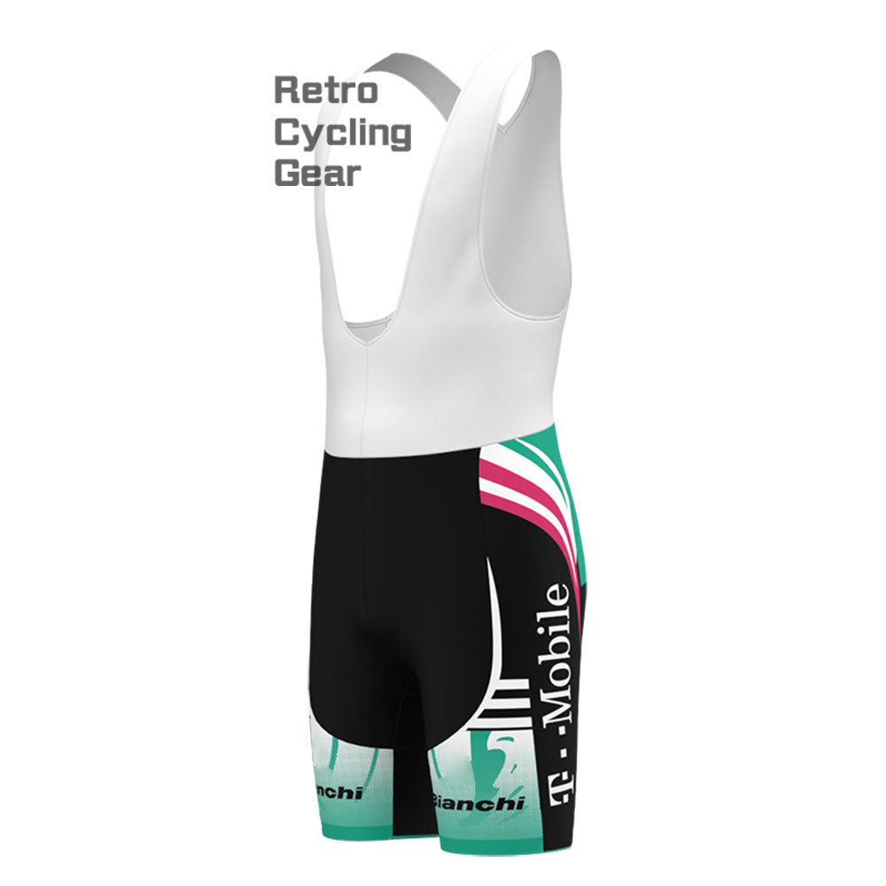 T-Mobile Bianchi Retro Bib Cycling Shorts