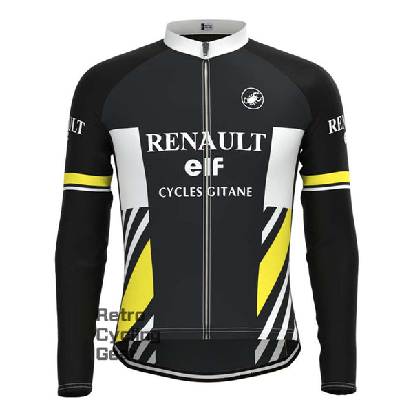 black elf Retro Long Sleeve Jersey