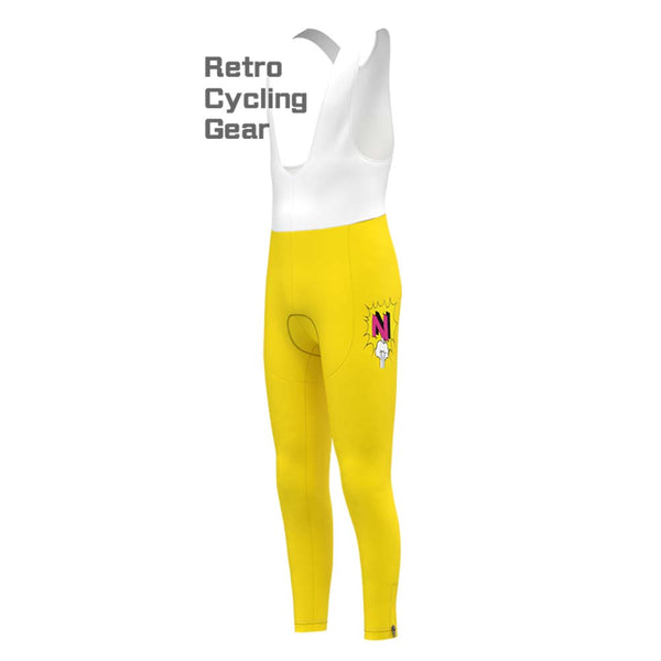 Z Yellow Retro Bib Cycling Pants