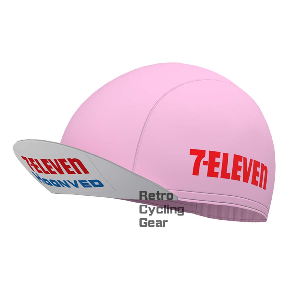 7-ELEVEN Pink Retro Long Sleeve Cycling Kits