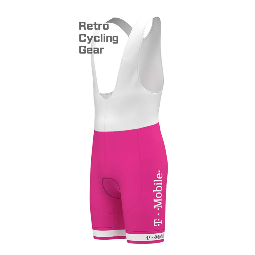 T-Mobile purple Retro Bib Cycling Shorts