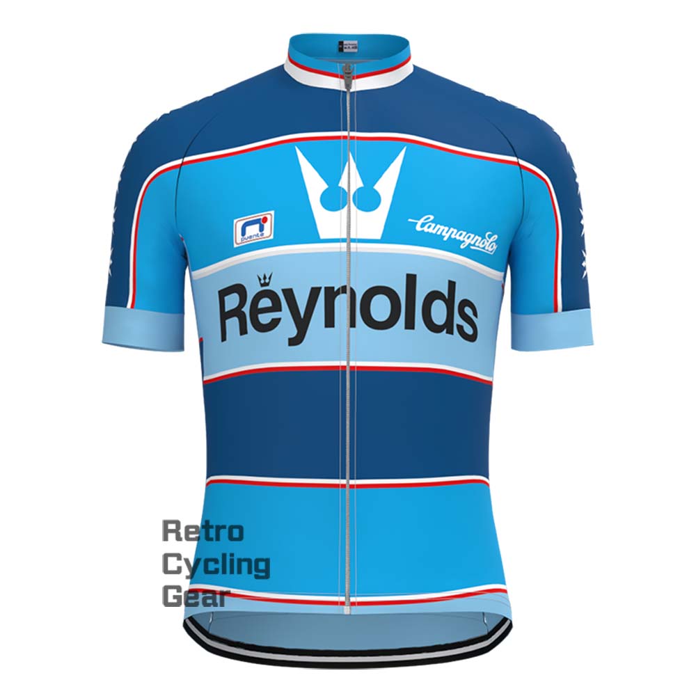 1990s blue Reynolds Retro Short Sleeve Cycling Kits