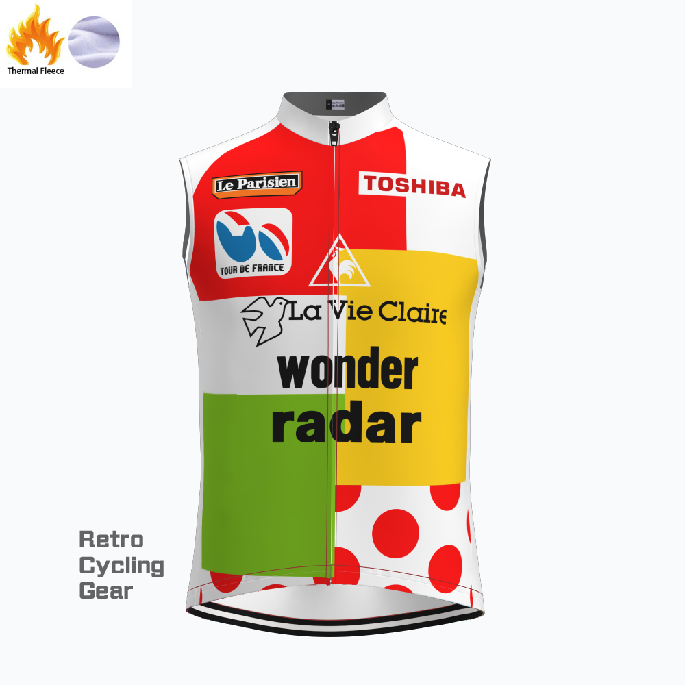 wonder radar Fleece Retro Long Cycling Kits