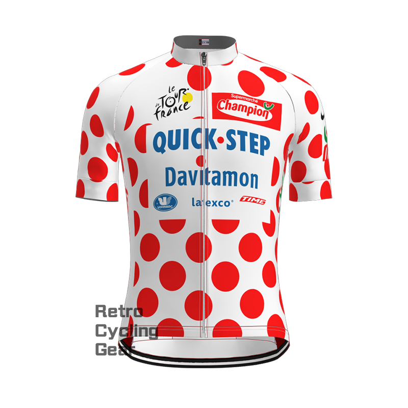 QUICK STEP Retro Short Sleeve Cycling Kits