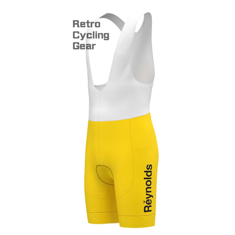 1990s yellow Reynolds Retro Short Sleeve Cycling Kits