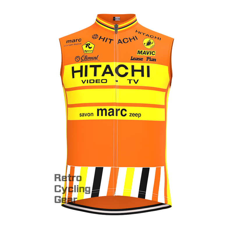 HITACHI Retro Long Sleeve Cycling Kits