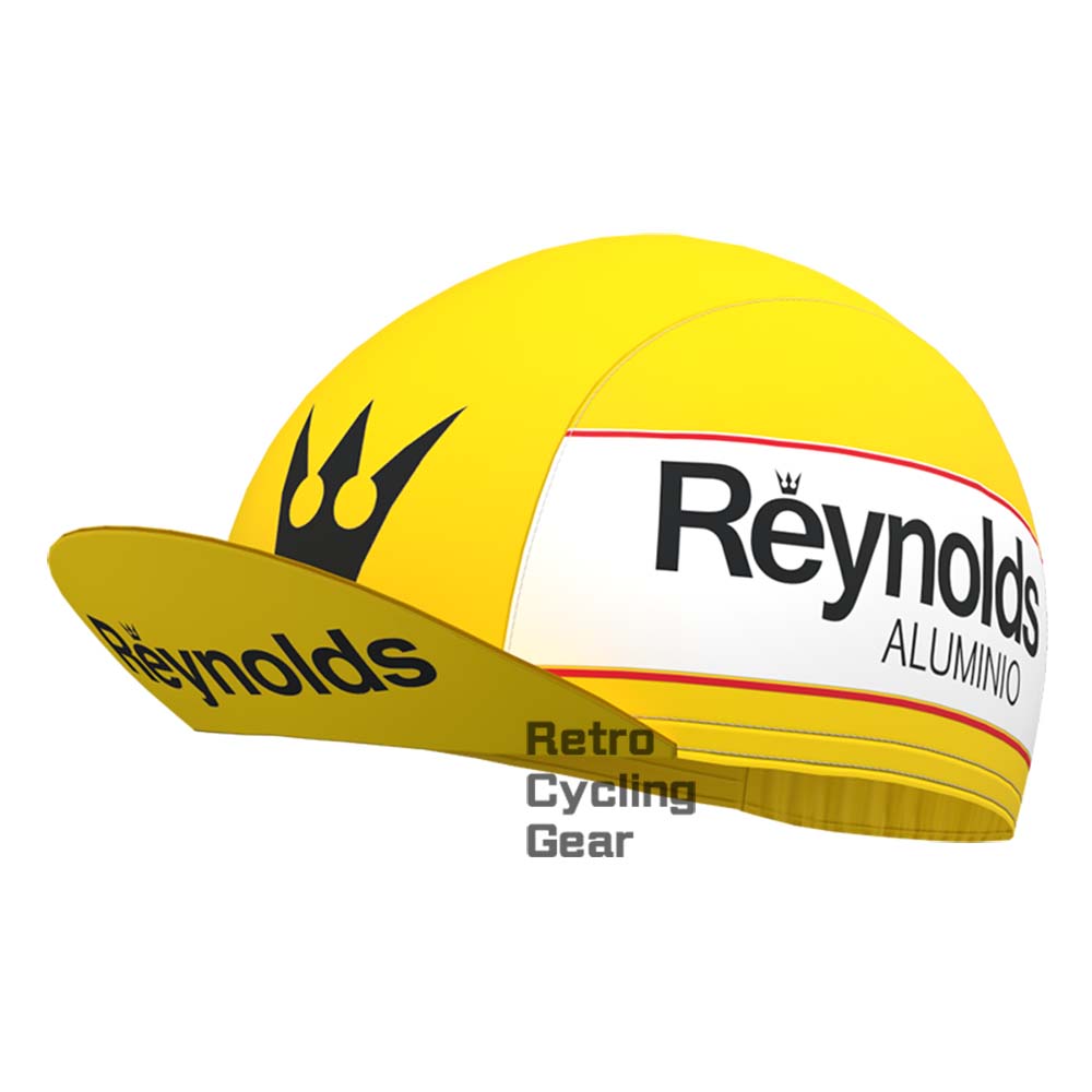 1990s yellow Reynolds Retro Cycling Cap