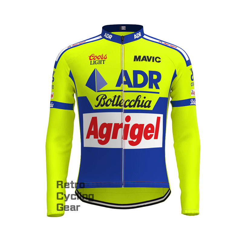 1989 ADR Fleece Retro Long Sleeves Jerseys