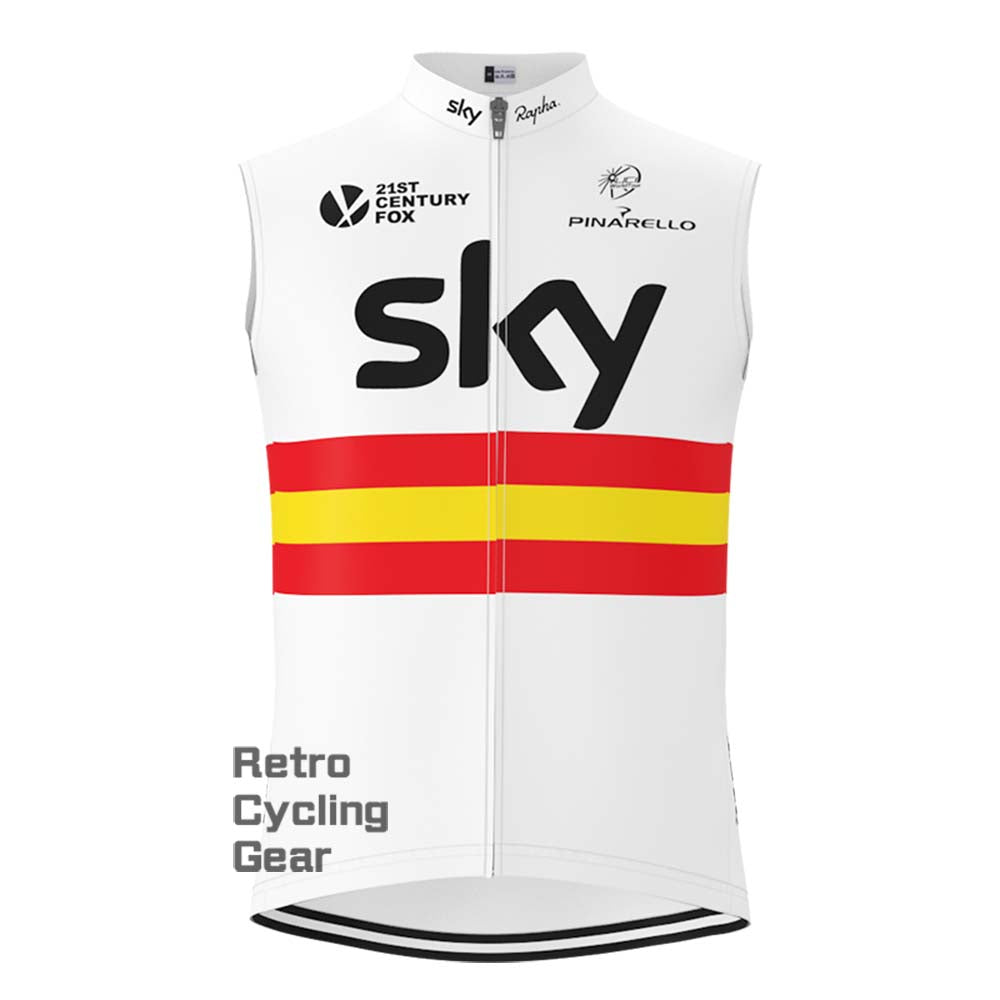 2017 sky Retro Long Sleeve Cycling Kits