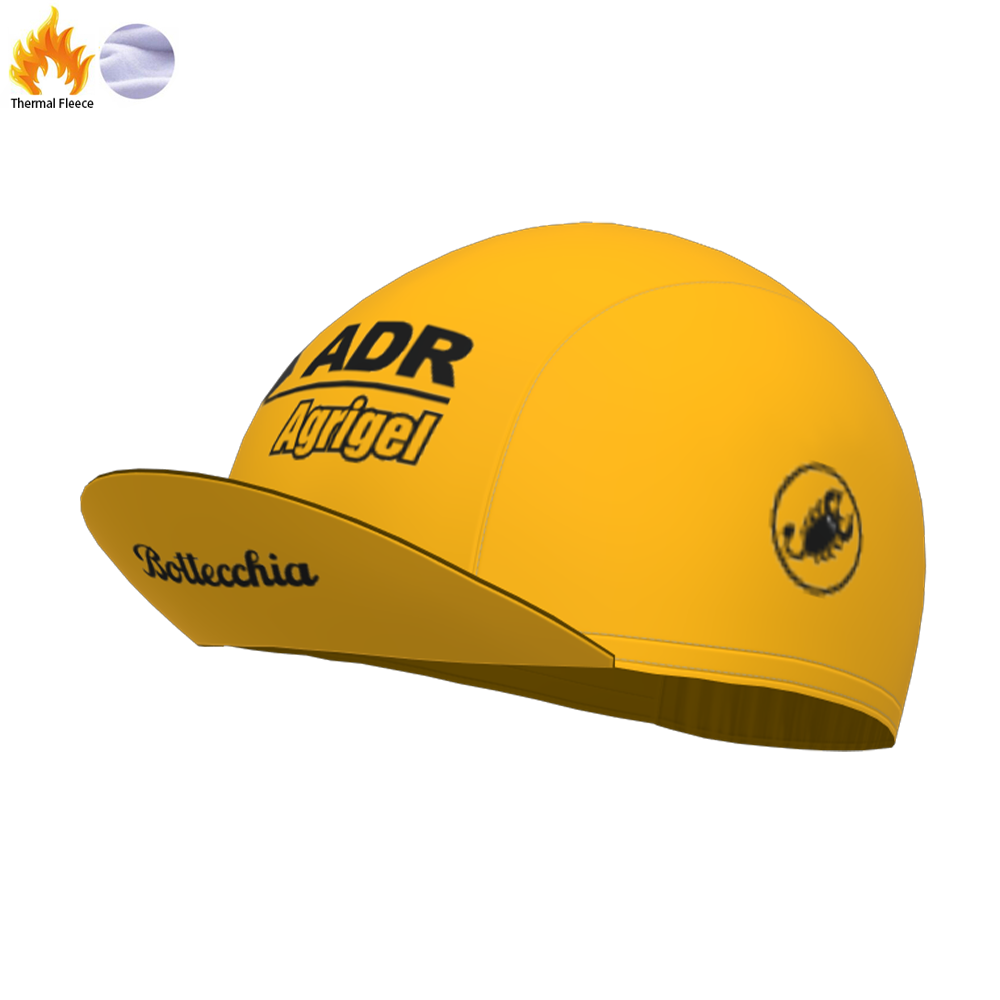 Yellow-ADR Retro Cycling Cap