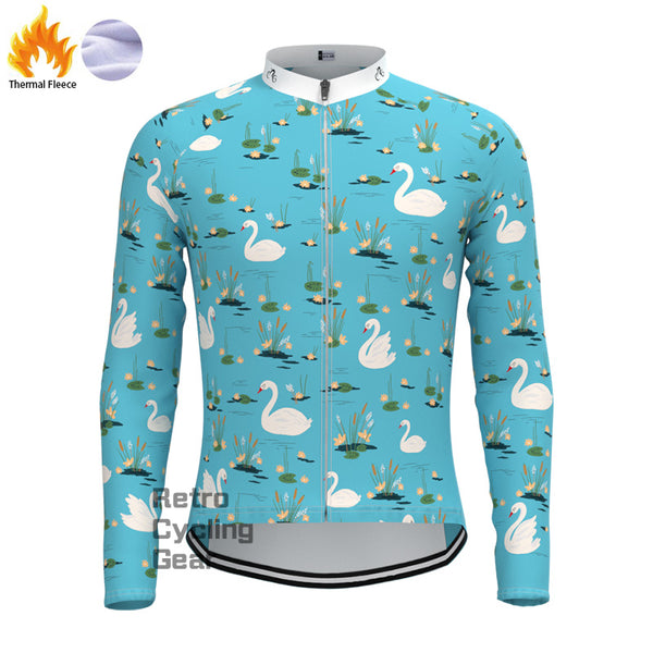 Swan Fleece Long Sleeve Jersey