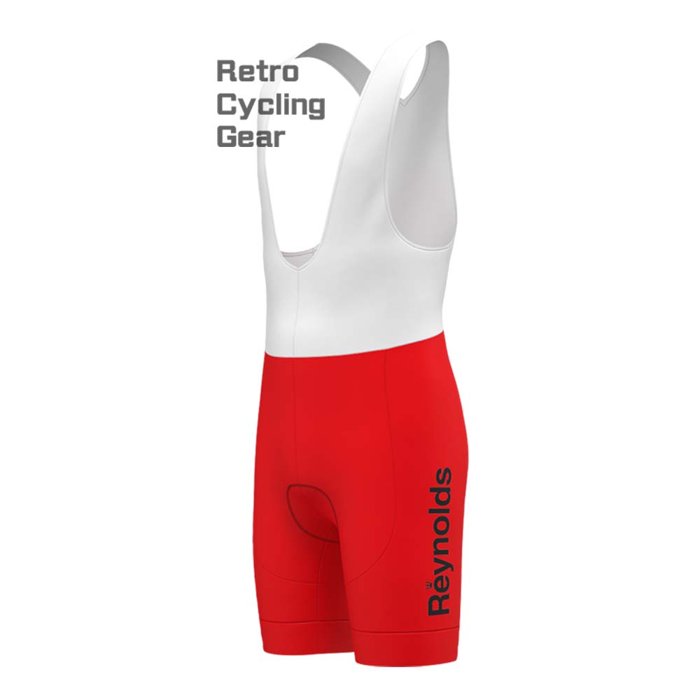 43 red Reynolds Retro Short Sleeve Cycling Kits