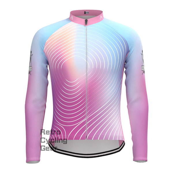 Gradient color Long Sleeve Jersey