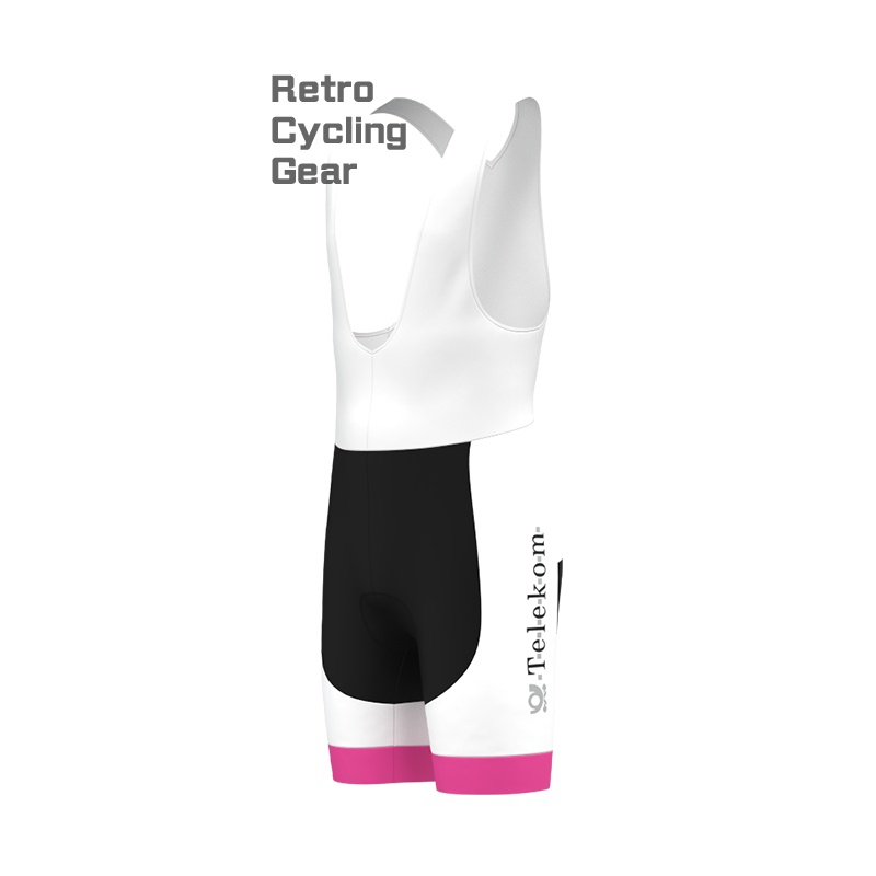 1990s Telekom Retro Bib Cycling Shorts