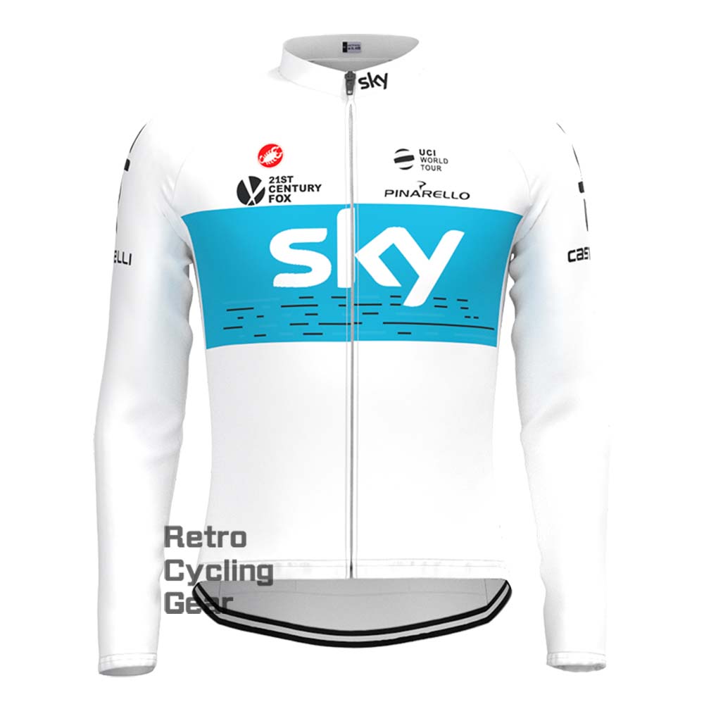 2018 white sky Retro Short Sleeve Cycling Kits