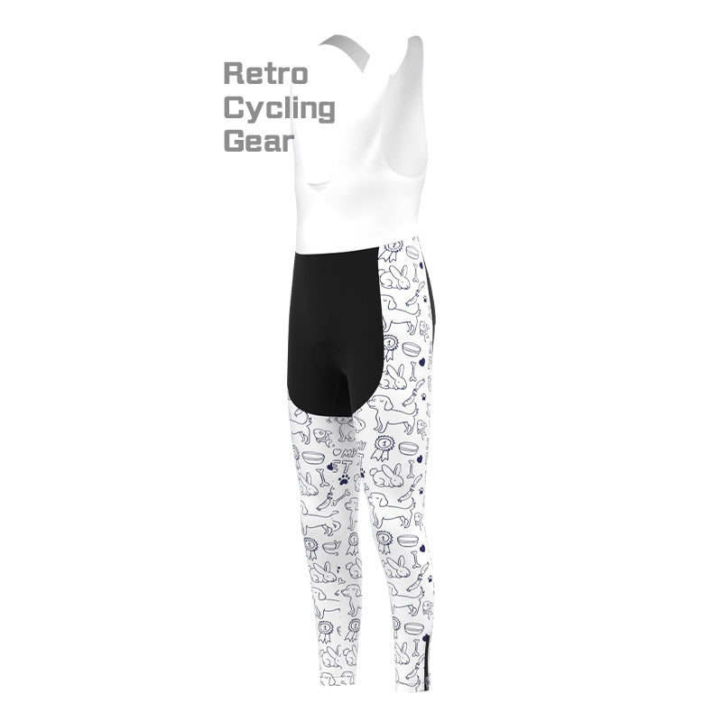 Cartoon animal Bib Cycling Pants