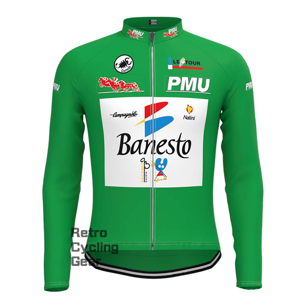 1990s Banesto Retro Long Sleeve Cycling Kits