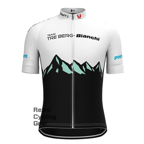 2016 Bianchi Retro Short Sleeve Cycling Jersey