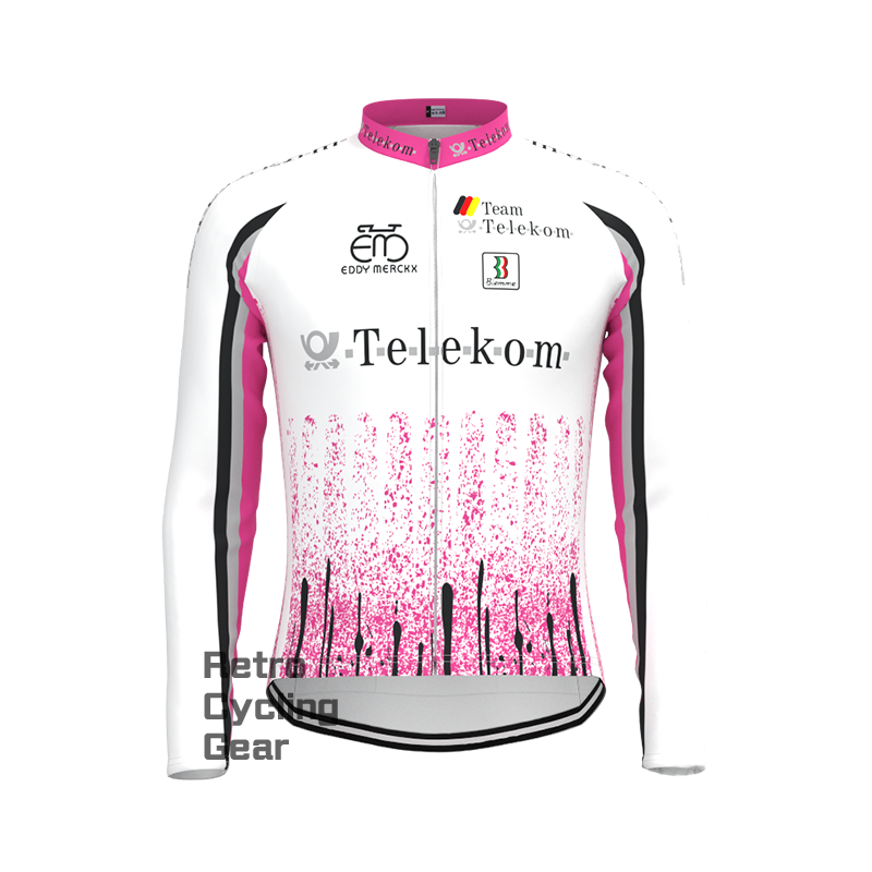 1990s Telekom Retro Long Sleeve Cycling Kits