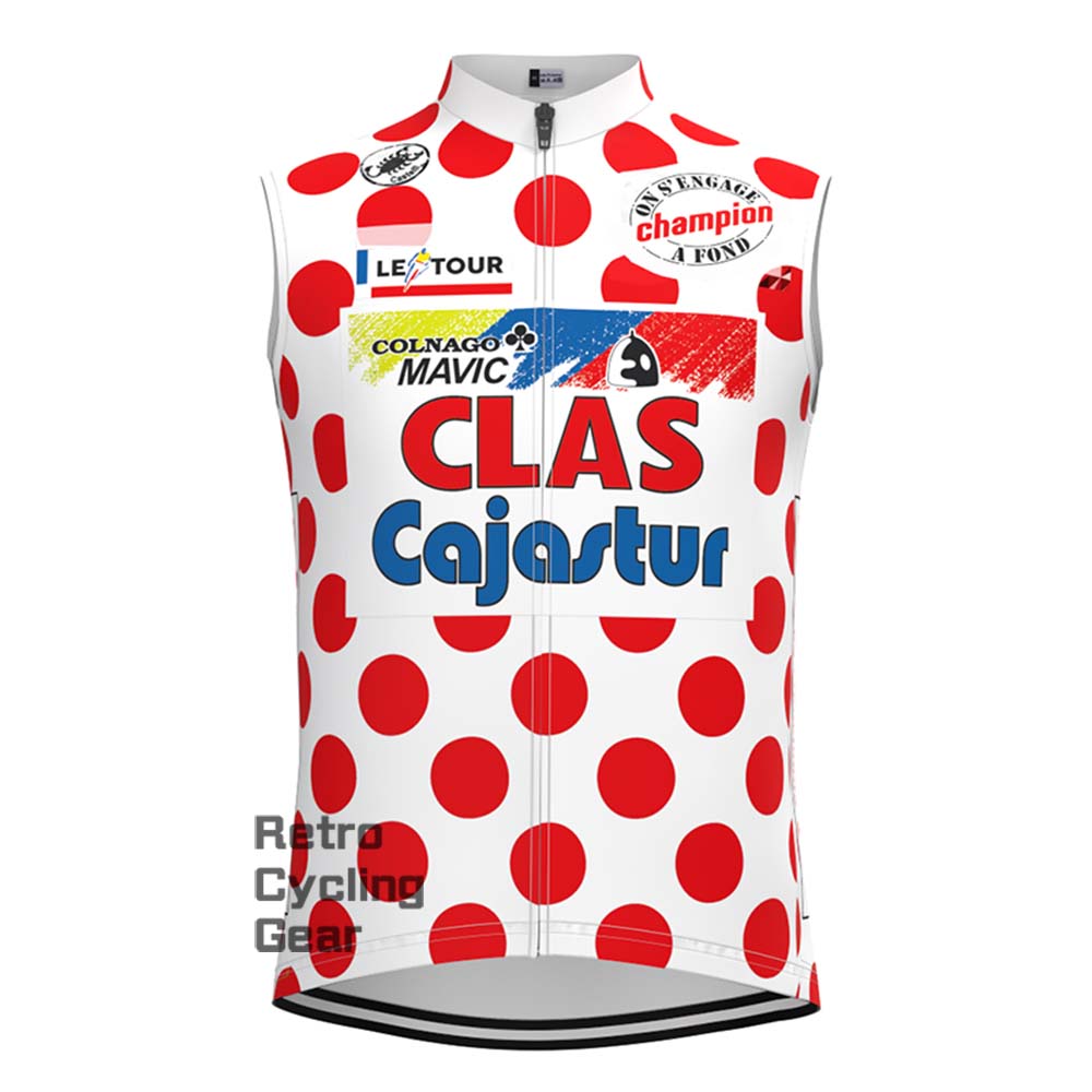 Red dot CLAS Retro Short Sleeve Cycling Kits