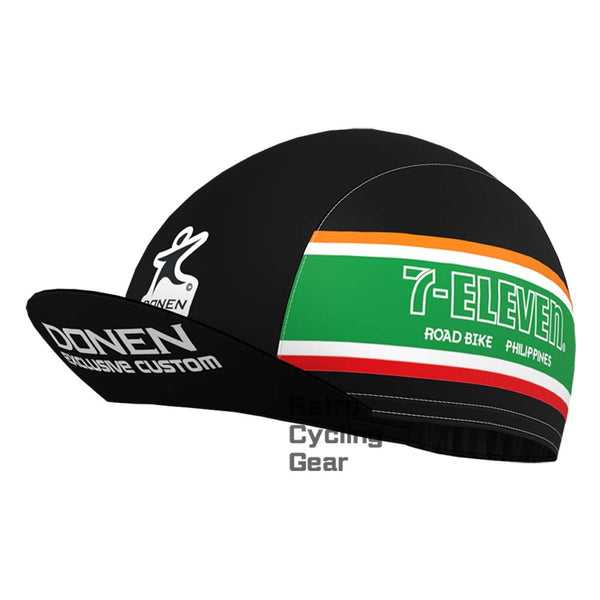 7-ELEVEN black Retro Cycling Cap