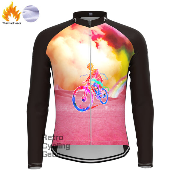 Rainbow Fleece Long Sleeve Jersey