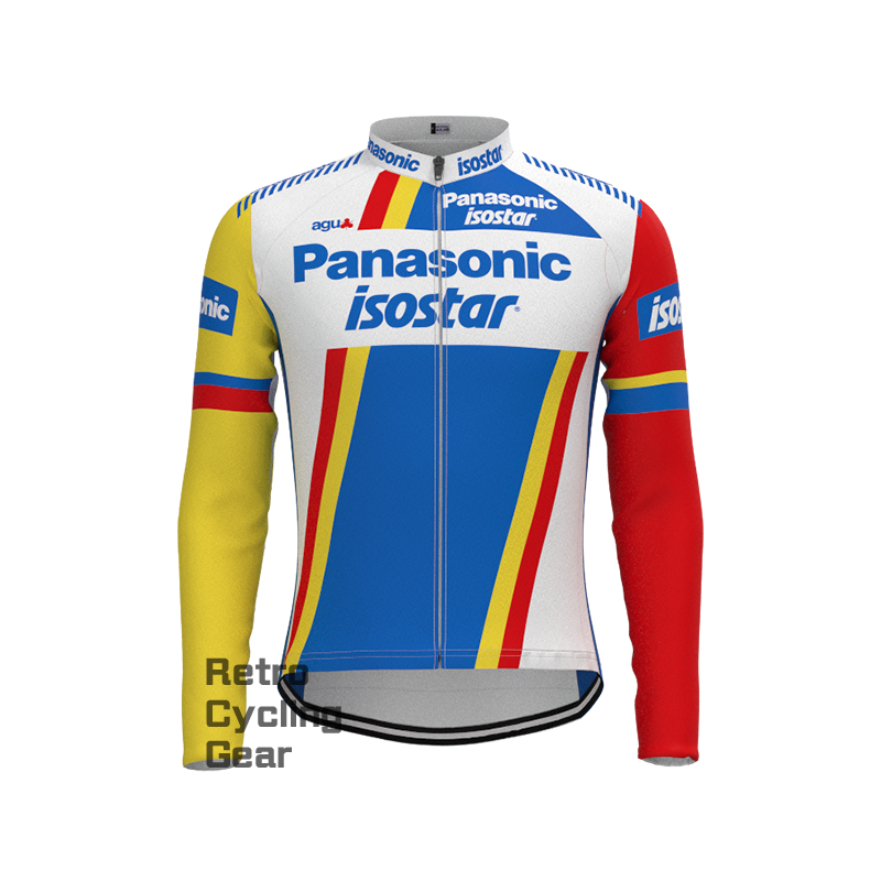 1980s Panasonic Retro Short Sleeve Cycling Kits