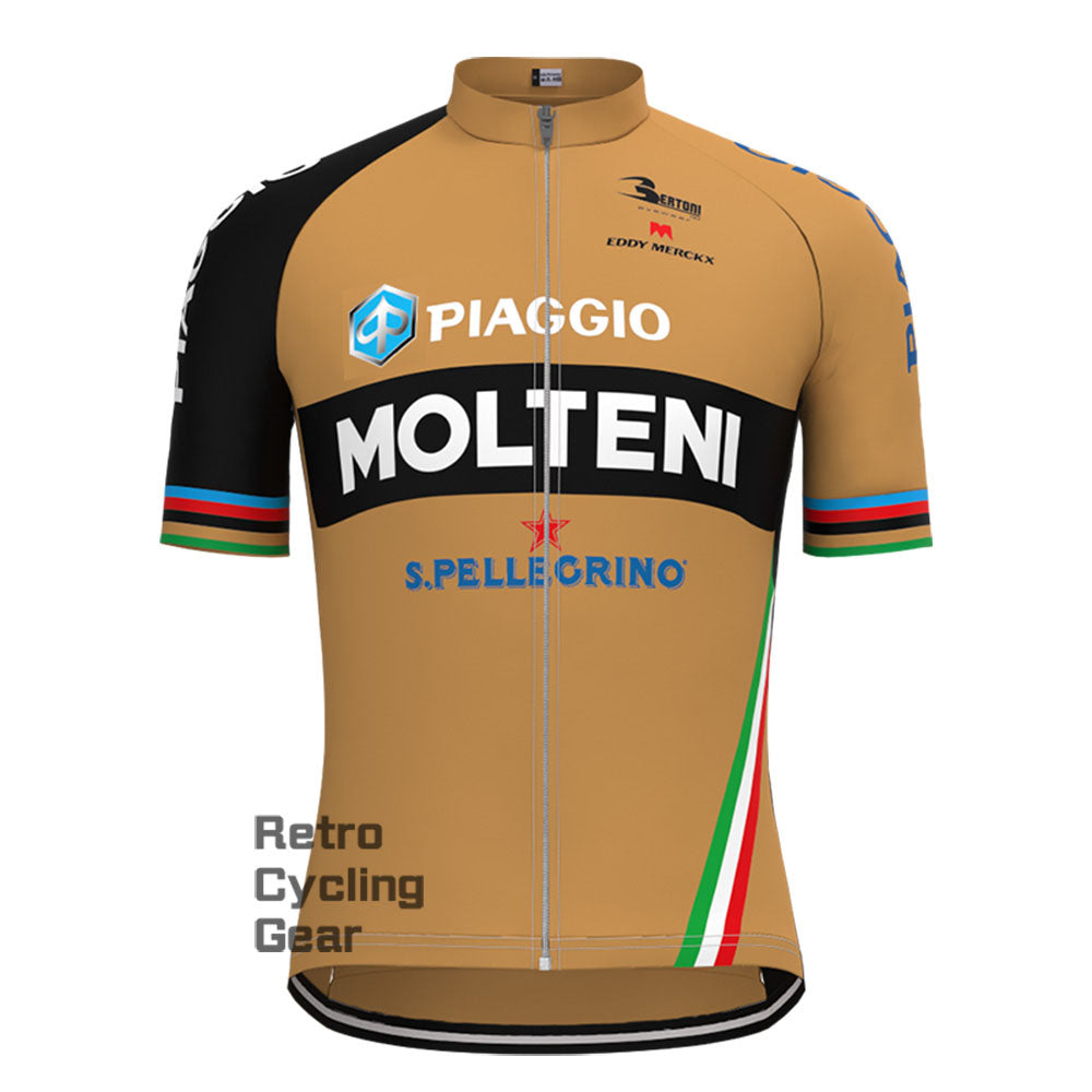 Molteni Piaggio Retro Short Sleeve Cycling Kits