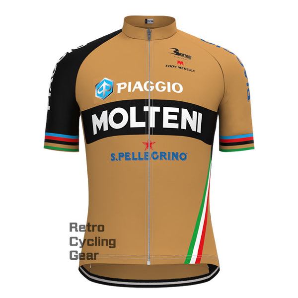 Molteni Piaggio Retro Short Sleeve Cycling Jersey