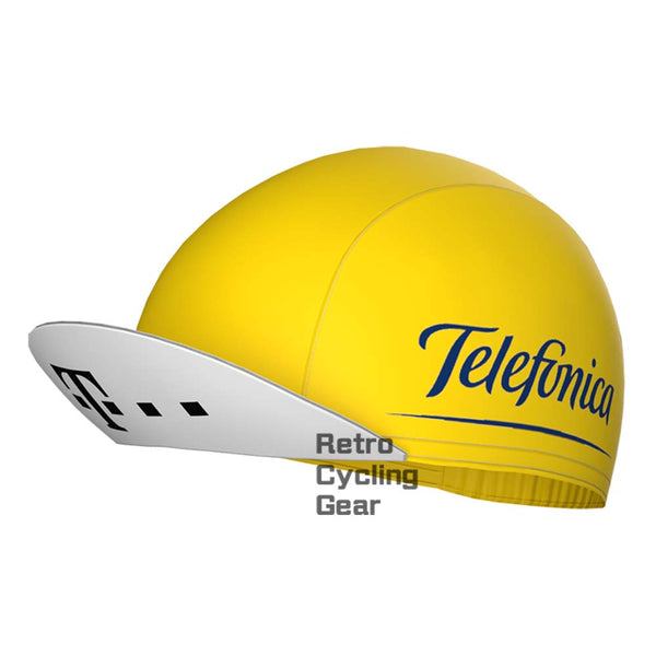 T yellow Retro Cycling Cap