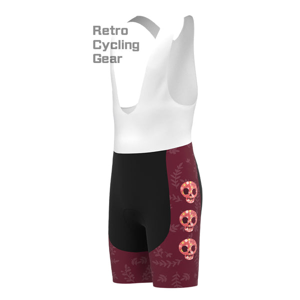 skull Bib Cycling Shorts