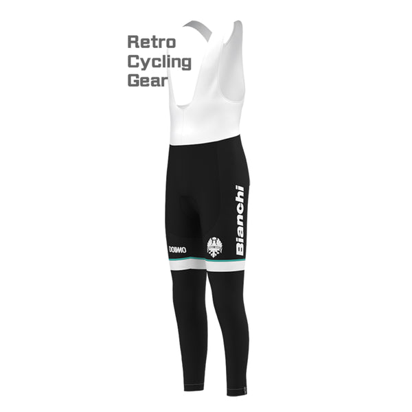 blue Bianchi Bib Cycling Pants