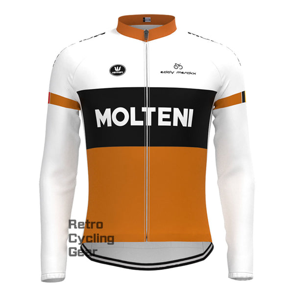 Italy MOLTENI Retro Long Sleeve Jersey