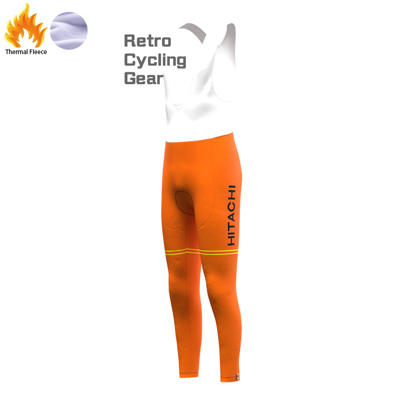 HITACHI Fleece Retro Long Cycling Kits