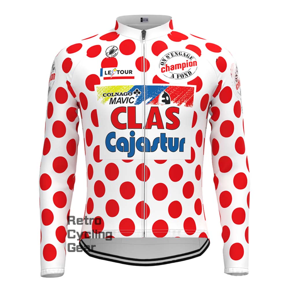 Red dot CLAS Retro Long Sleeve Jersey