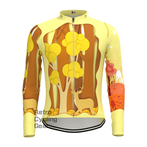 Golden deer Long Sleeve Jersey