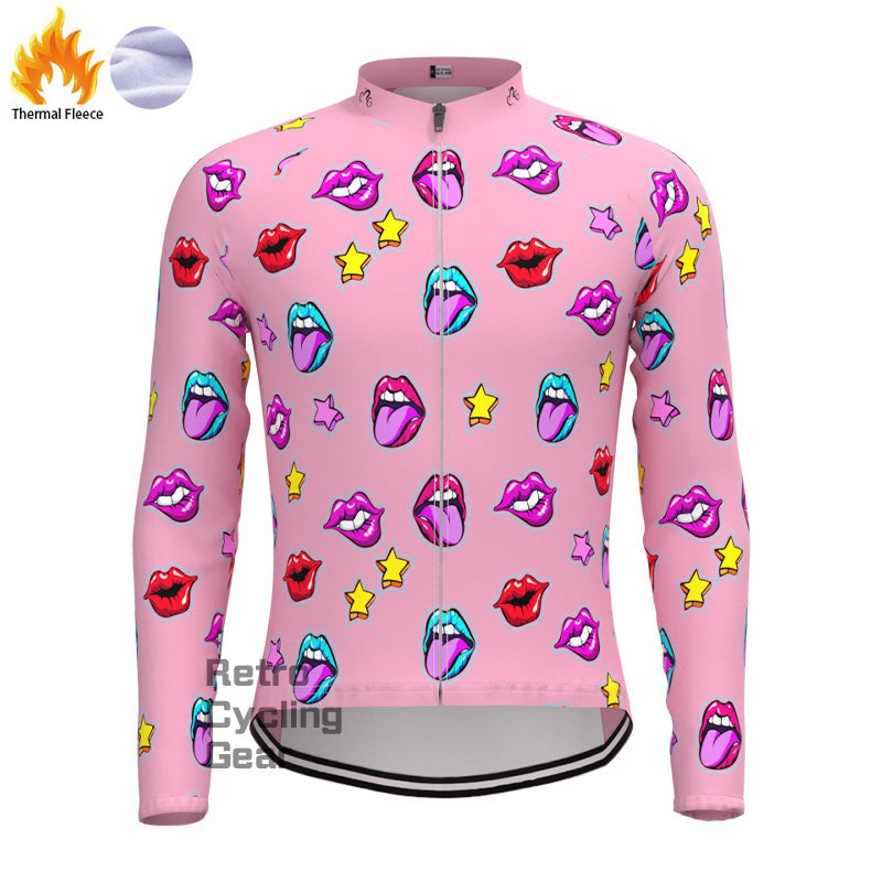 lip Fleece Long Sleeve Jersey