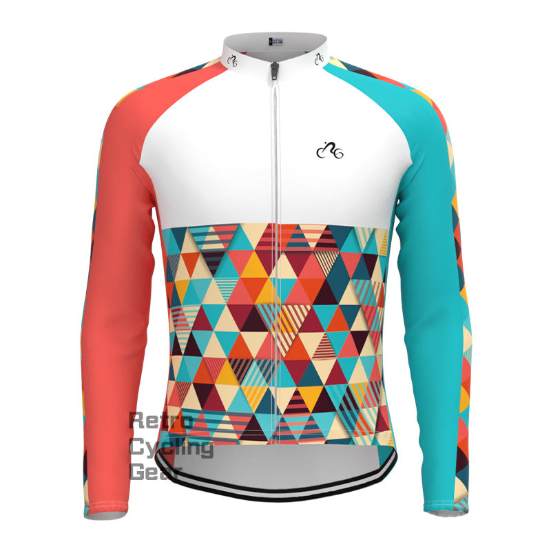 Color triangle Long Sleeve Jersey