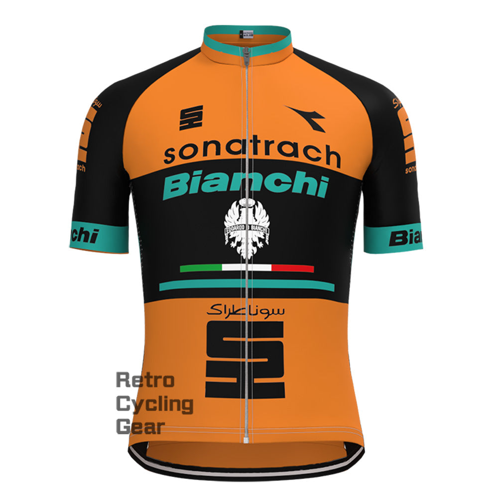 Sonatrach Bianchi Short Sleeve Cycling Kits